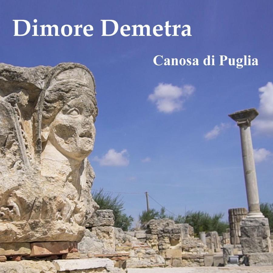 Ferienwohnung Dimore Demetra Canosa di Puglia Exterior foto